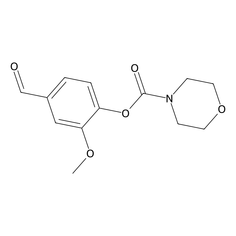 4-Formyl-2-methoxyphenyl morpholine-4-carboxylate