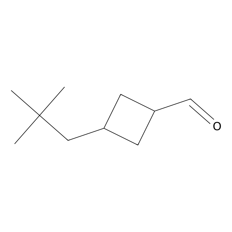 3-(2,2-Dimethylpropyl)cyclobutane-1-carbaldehyde