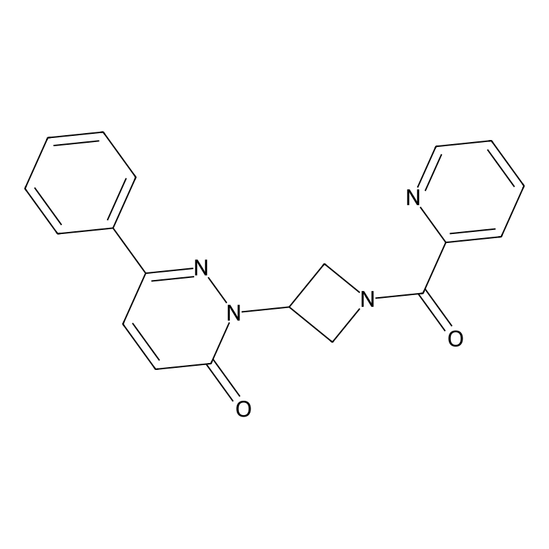 6-Phenyl-2-[1-(pyridine-2-carbonyl)azetidin-3-yl]p...