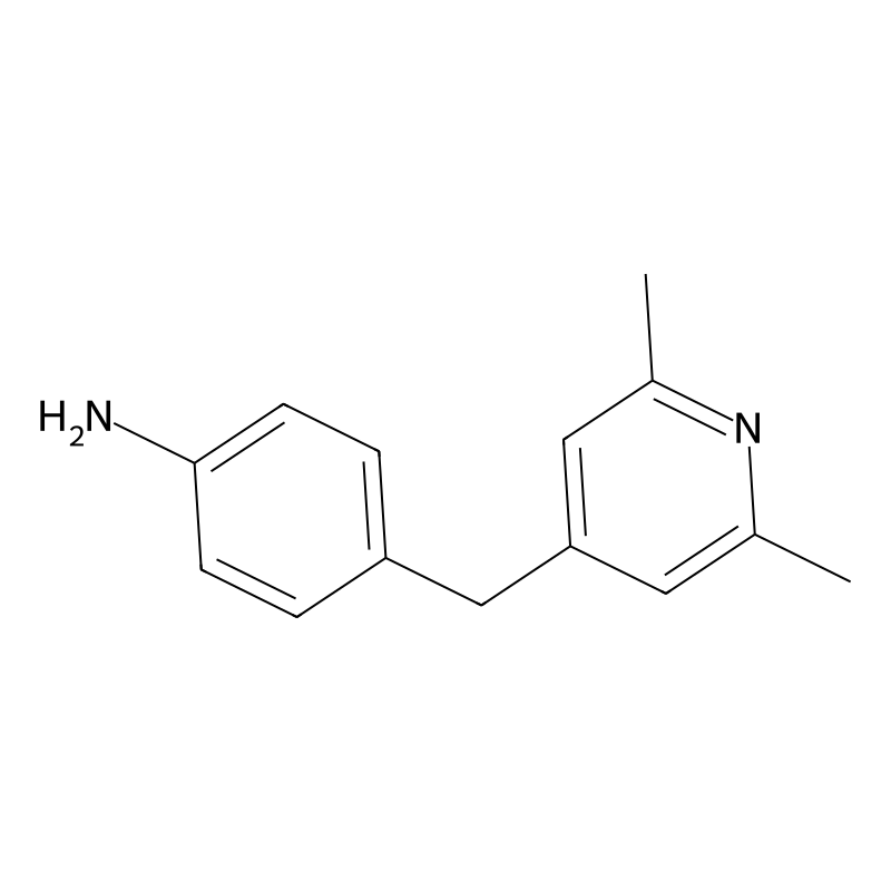 4-[(2,6-Dimethylpyridin-4-yl)methyl]aniline