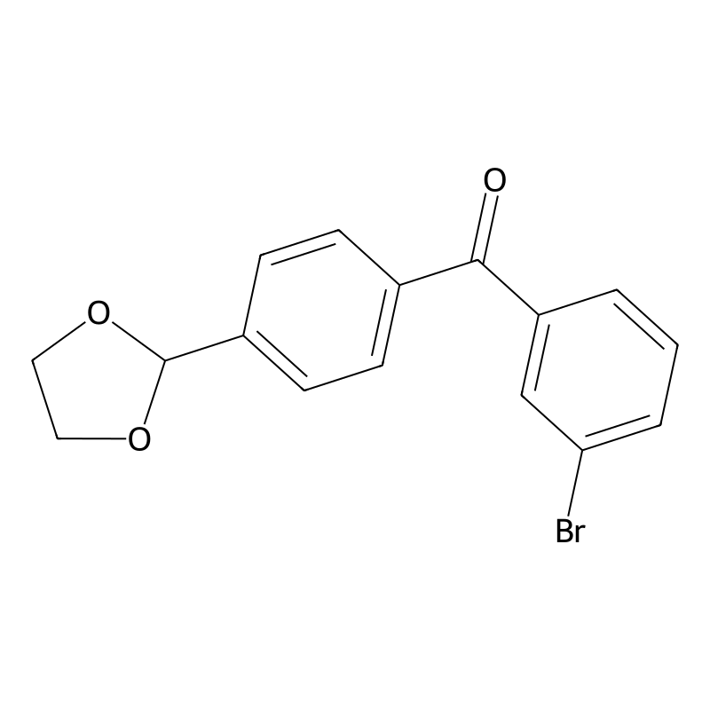 3-Bromo-4'-(1,3-dioxolan-2-YL)benzophenone