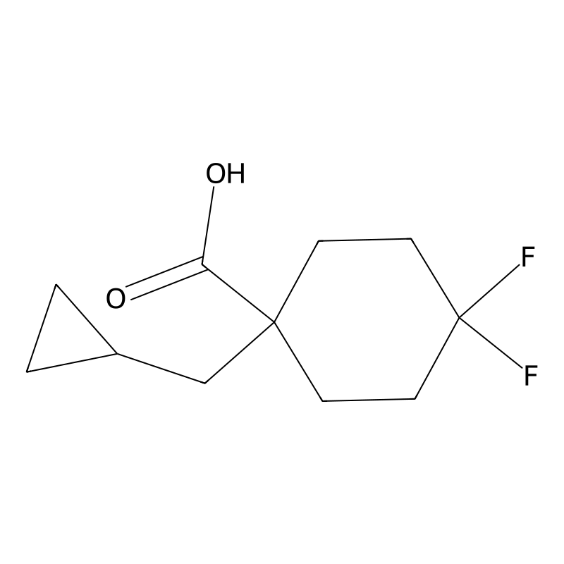 1-(Cyclopropylmethyl)-4,4-difluorocyclohexane-1-ca...