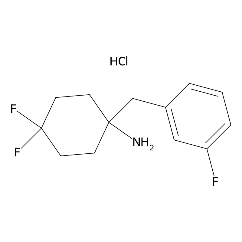 Buy 44 Difluoro 1 3 Fluorophenylmethyl Cyclohexan 1 Amine Hydrochloride 1389315 20 1 3855