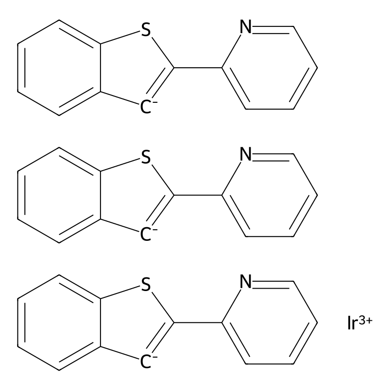 fac-Tris[2-(benzo[b]thiophen-2-yl)pyridinato-C3,N]...