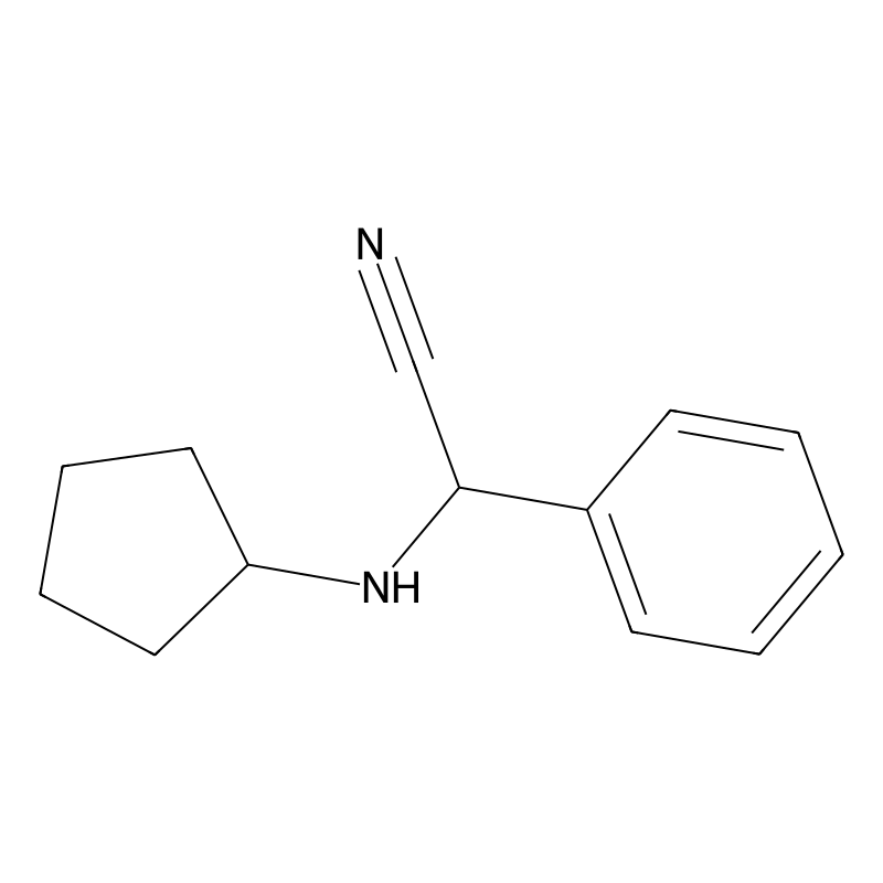 2-(cyclopentylamino)-2-phenylacetonitrile