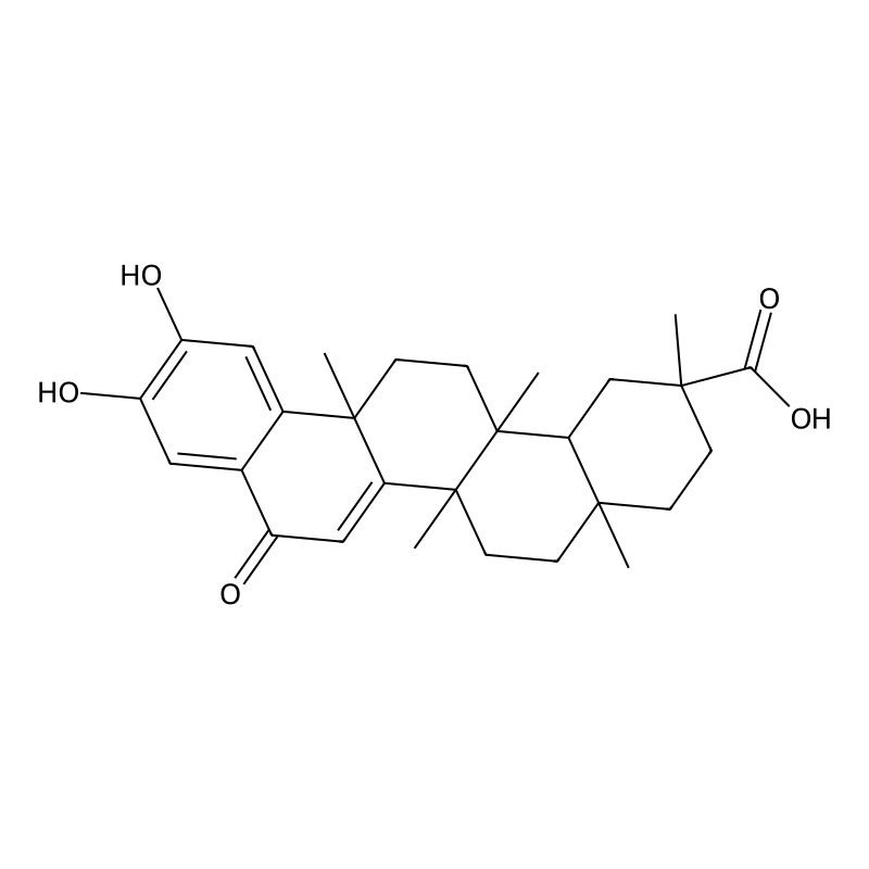 10,11-Dihydroxy-2,4a,6a,6a,14a-pentamethyl-8-oxo-1,3,4,5,6,13,14,14b-octahydropicene-2-carboxylic acid