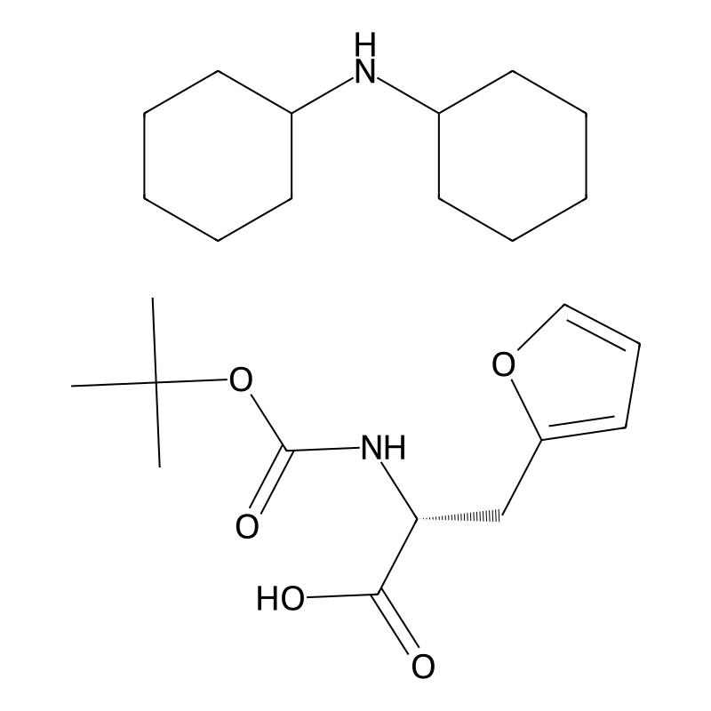 Dicyclohexylamine (R)-2-((tert-butoxycarbonyl)amino)-3-(furan-2-yl)propanoate