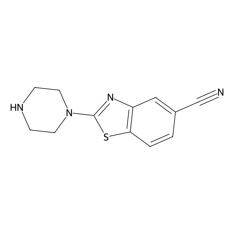 2-(Piperazin-1-yl)benzo[d]thiazole-5-carbonitrile