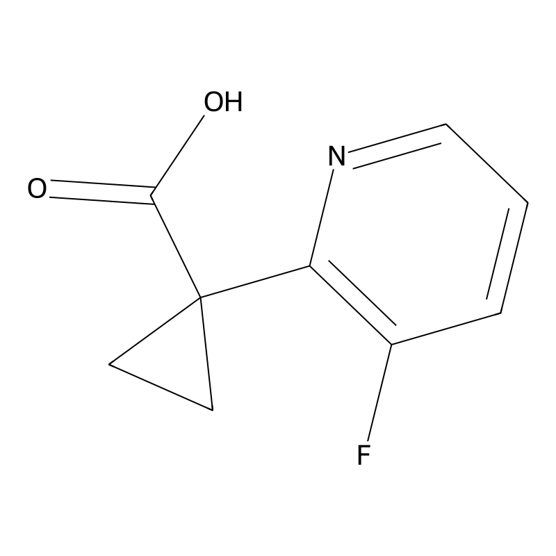 1-(3-Fluoropyridin-2-yl)cyclopropane-1-carboxylic ...