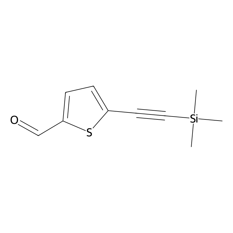 5-[2-(Trimethylsilyl)ethynyl]thiophene-2-carbaldeh...