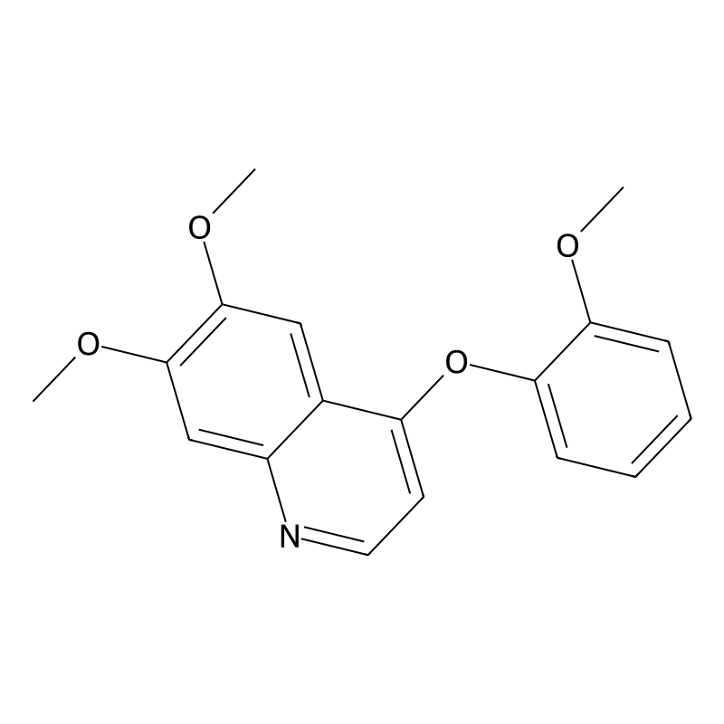 6,7-Dimethoxy-4-(2-methoxyphenoxy)quinoline