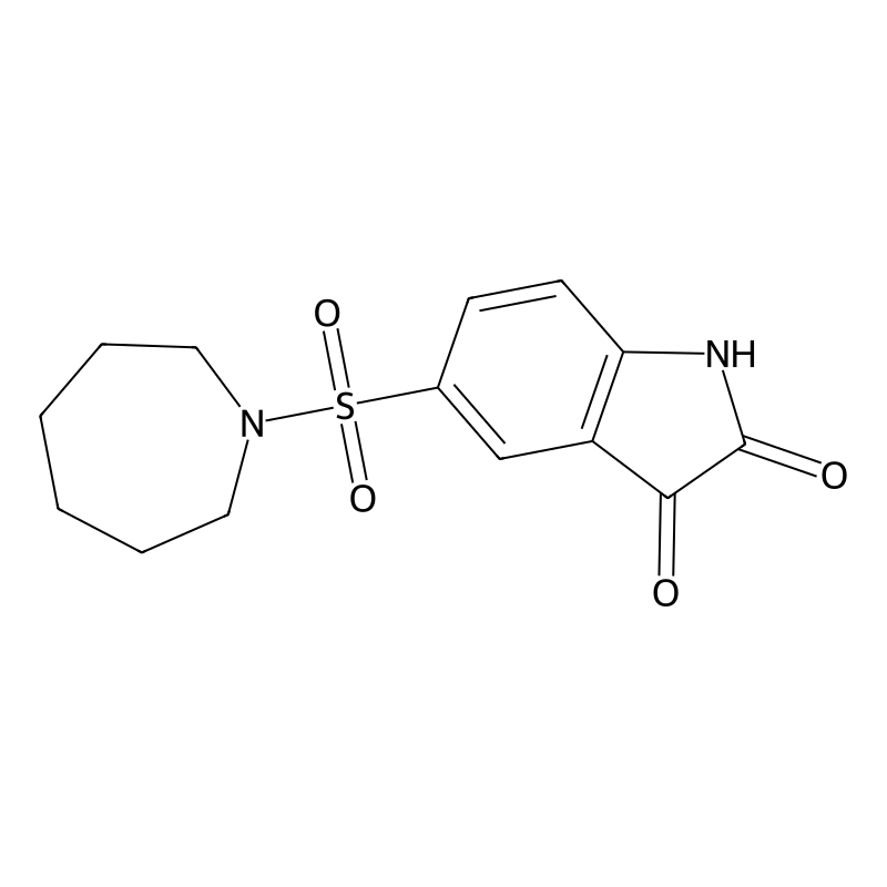 5-(azepan-1-ylsulfonyl)-1H-indole-2,3-dione