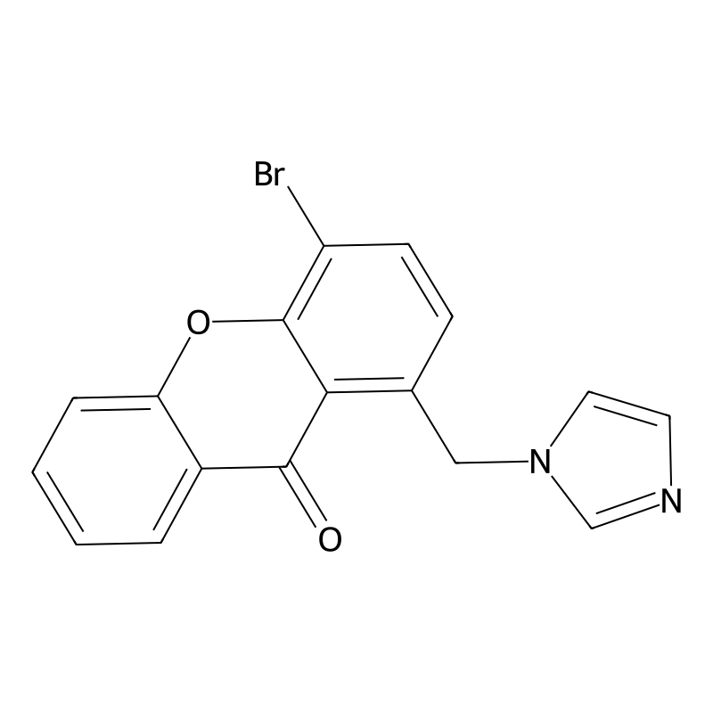 1-((1H-imidazol-1-yl)methyl)-4-bromo-9H-xanthen-9-one