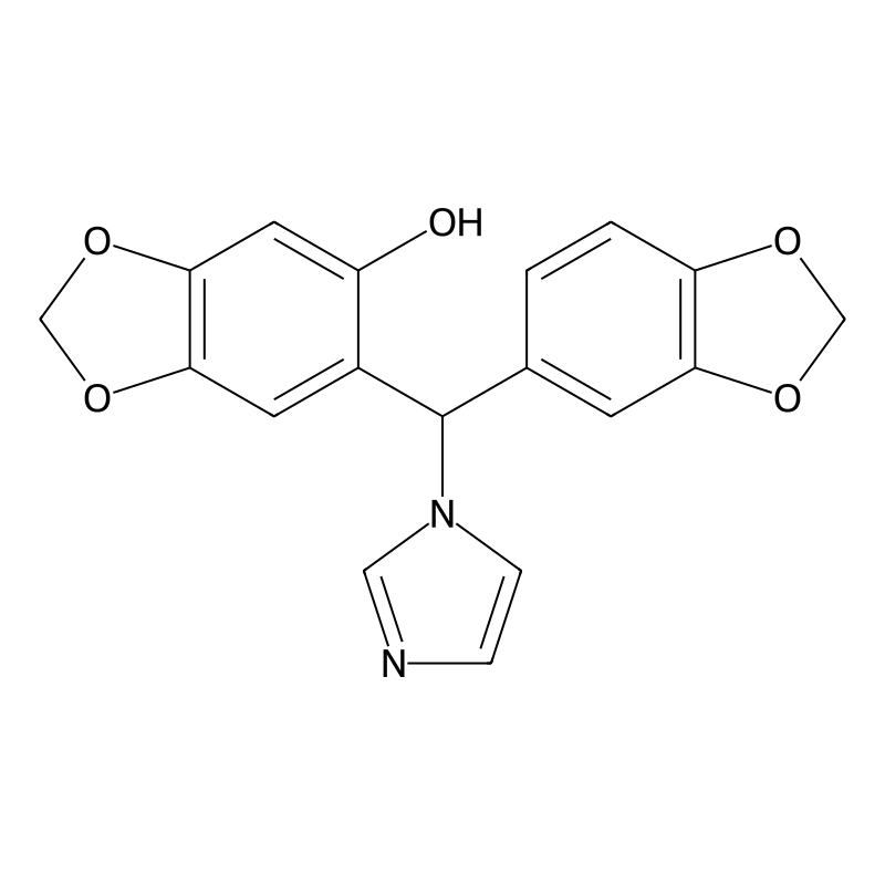 6-(benzo[d][1,3]dioxol-5-yl(1H-imidazol-1-yl)methyl)benzo[d][1,3]dioxol-5-ol