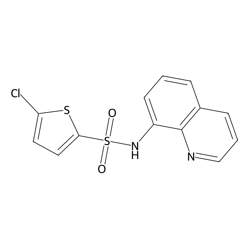 5-chloro-N-quinolin-8-ylthiophene-2-sulfonamide