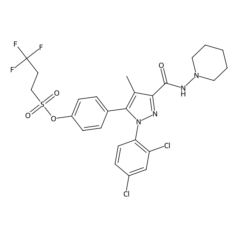 1-Propanesulfonic acid, 3,3,3-trifluoro-, 4-(1-(2,...