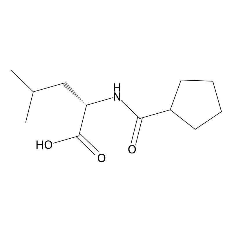 (2S)-2-(cyclopentylformamido)-4-methylpentanoic ac...