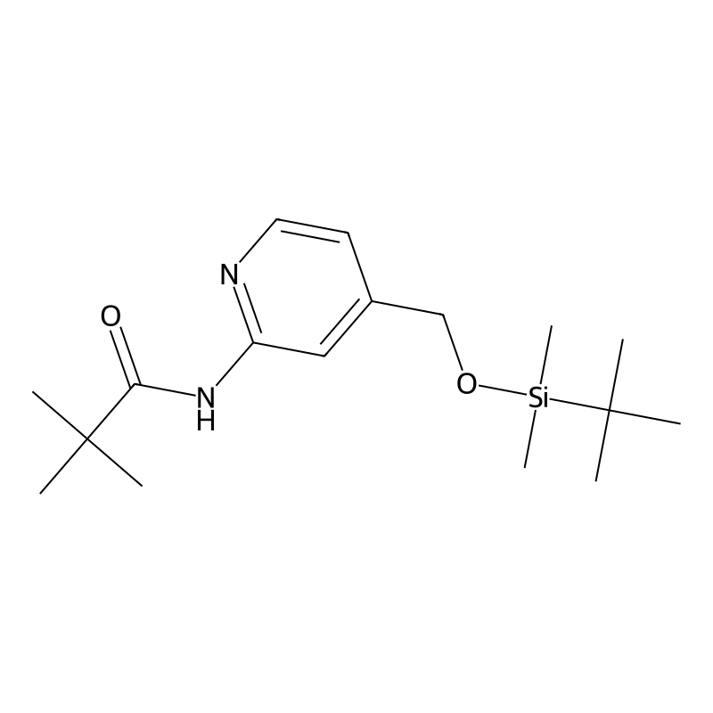 N-[4-(tert-Butyl-dimethyl-silanyloxymethyl)-pyridi...