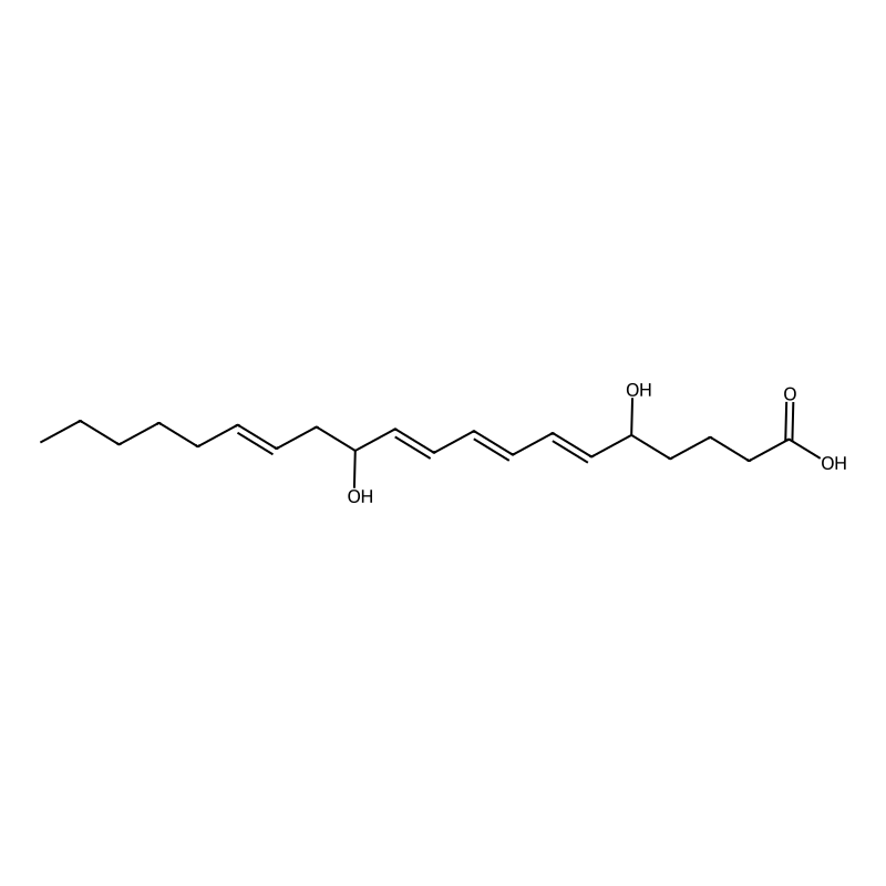 5,12-Dihydroxyicosa-6,8,10,14-tetraenoic acid