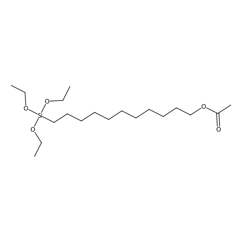 Acetic acid, 11-(triethoxysilyl)undecyl ester