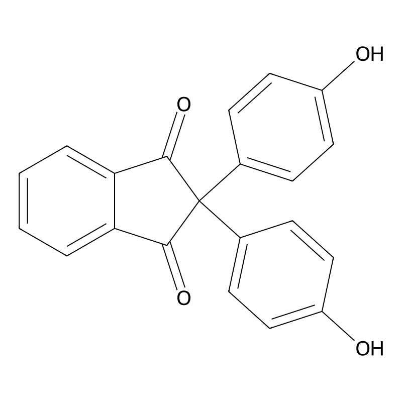 1H-Indene-1,3(2H)-dione, 2,2-bis(4-hydroxyphenyl)-