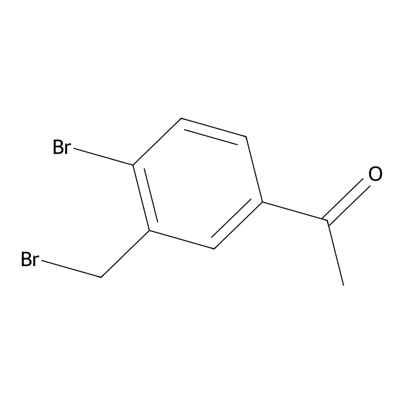 1-[4-Bromo-3-(bromomethyl)phenyl]ethanone