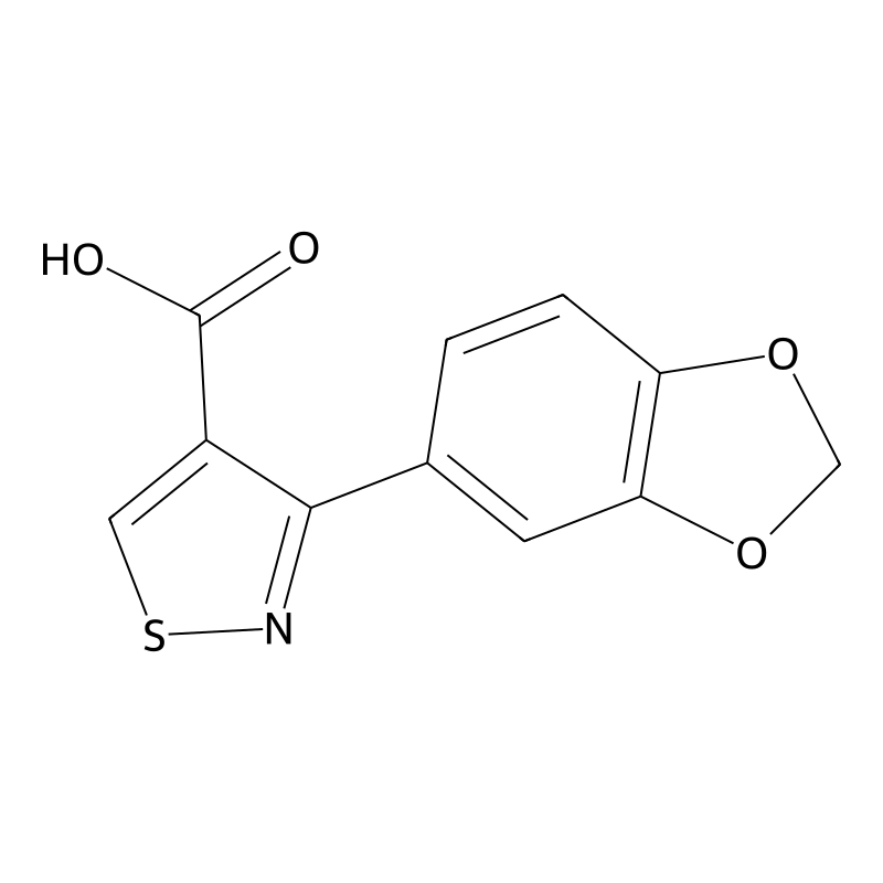 3-(Benzo[d][1,3]dioxol-5-yl)isothiazole-4-carboxyl...