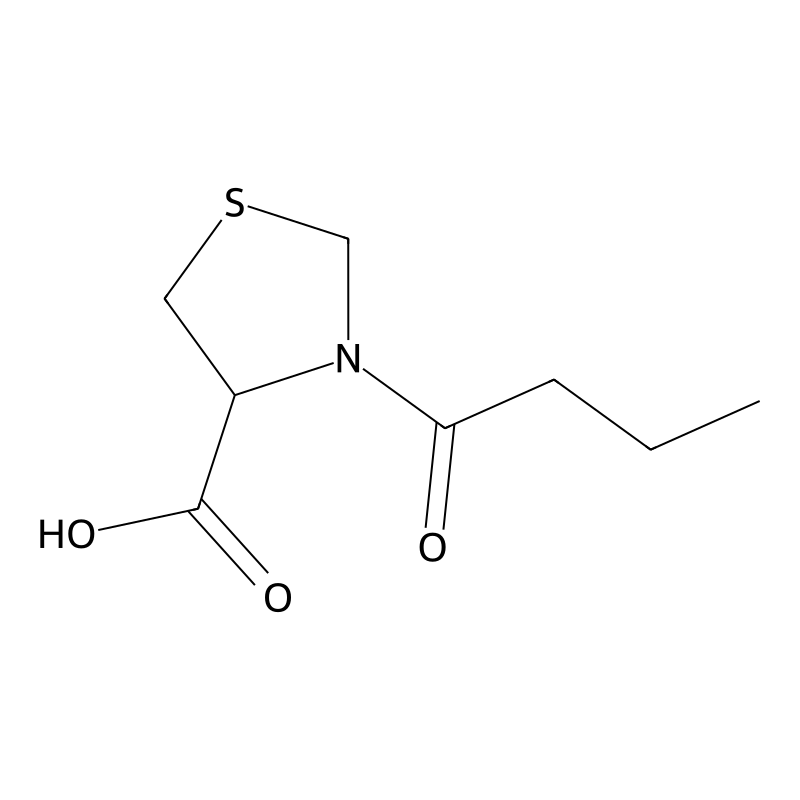 3-Butanoyl-1,3-thiazolidine-4-carboxylic acid