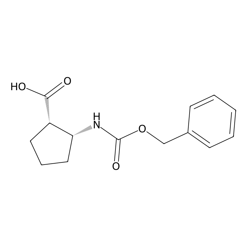Cyclopentanecarboxylic acid, 2-[[(phenylmethoxy)ca...