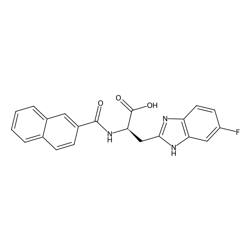 3-(6-Fluoro-1h-Benzimidazol-2-Yl)-N-(Naphthalen-2-Ylcarbonyl)-D-Alanine