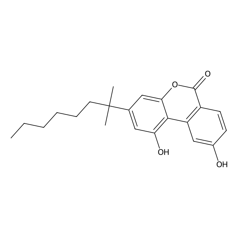 6H-Dibenzo(b,d)pyran-6-one, 3-(1,1-dimethylheptyl)...