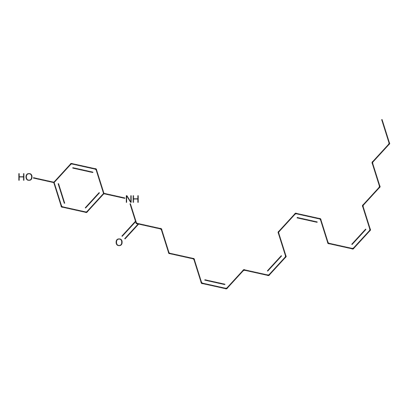 (5Z,8Z,11Z,14Z)-N-(4-hydroxyphenyl)icosa-5,8,11,14...