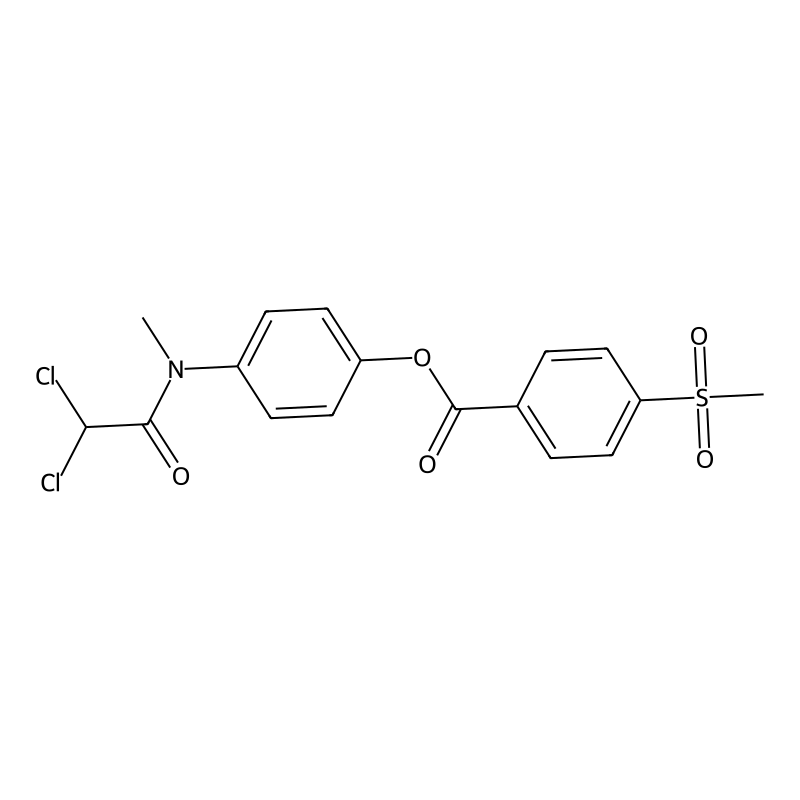 Benzoic acid, p-(methylsulfonyl)-, ester with 2,2-...