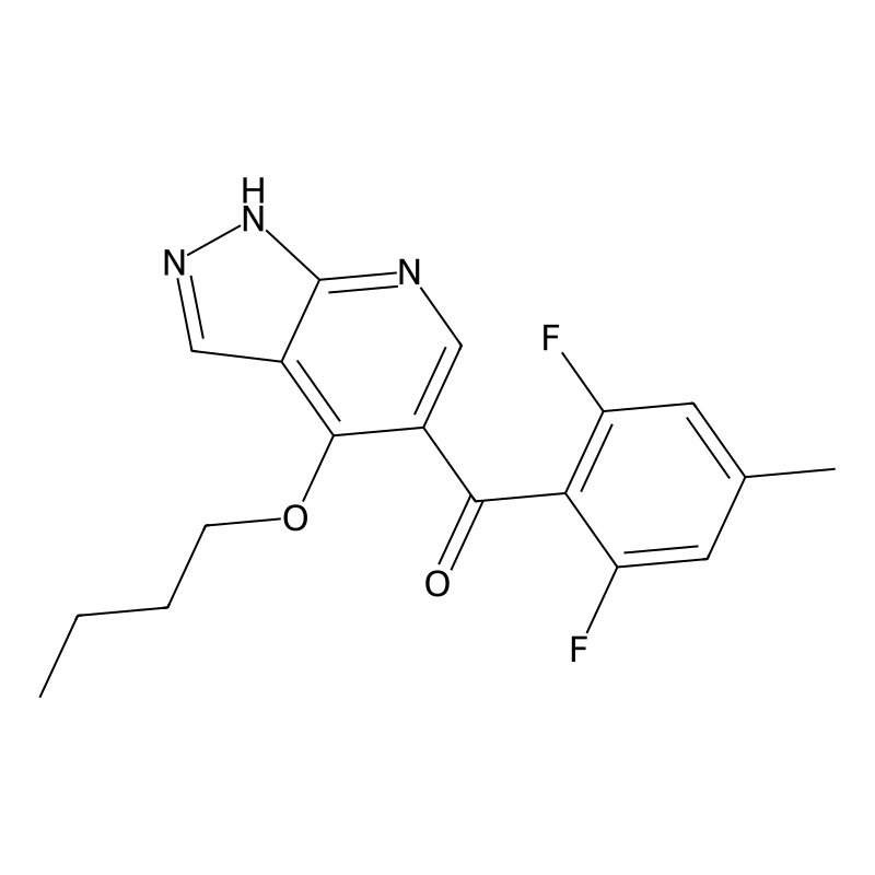 (4-butoxy-2H-pyrazolo[3,4-b]pyridin-5-yl)-(2,6-dif...