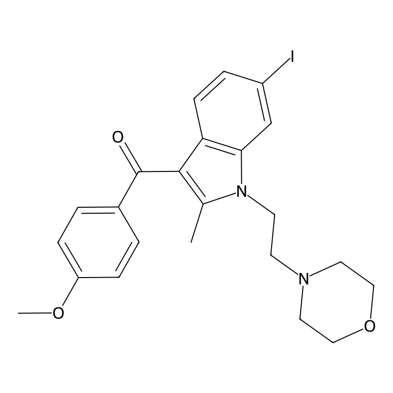 (6-iodo-2-methyl-1-(2-morpholinoethyl)-1H-indol-3-...