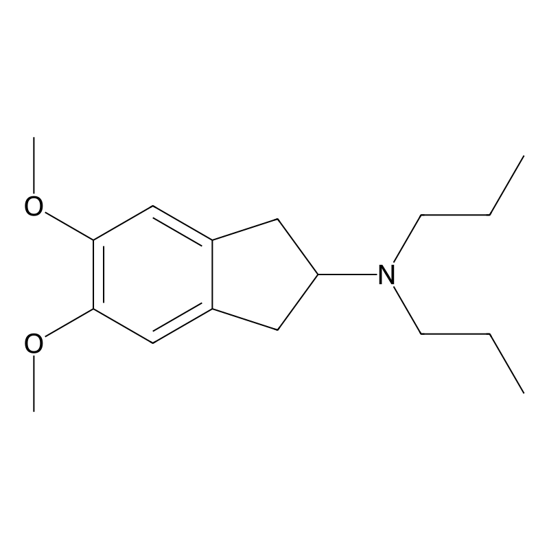 1H-Inden-2-amine, 2,3-dihydro-5,6-dimethoxy-N,N-dipropyl-