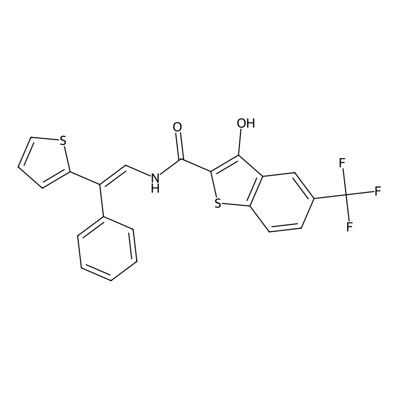 (E)-3-Hydroxy-N-(2-phenyl-2-(thiophen-2-yl)vinyl)-...