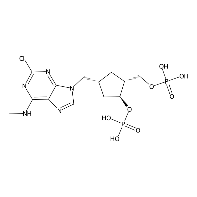 azane;[(1R,2S,4S,5S)-4-[2-chloro-6-(methylamino)pu...