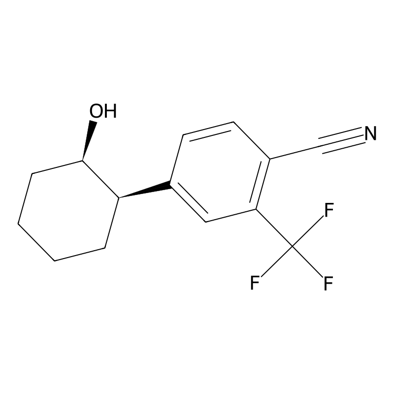 4-((1R,2R)-2-Hydroxycyclohexyl)-2(trifluoromethyl)benzonitrile