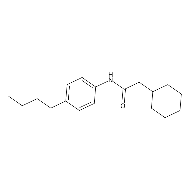 N-(4-butylphenyl)-2-cyclohexylacetamide