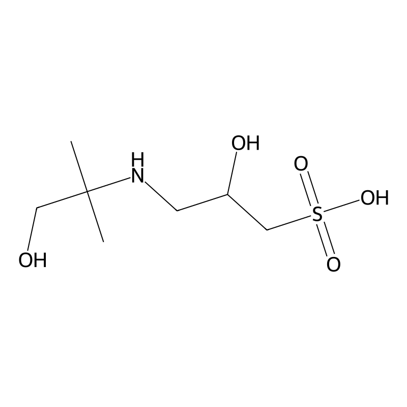 2-Hydroxy-3-((1-hydroxy-2-methylpropan-2-yl)amino)propane-1-sulfonic acid