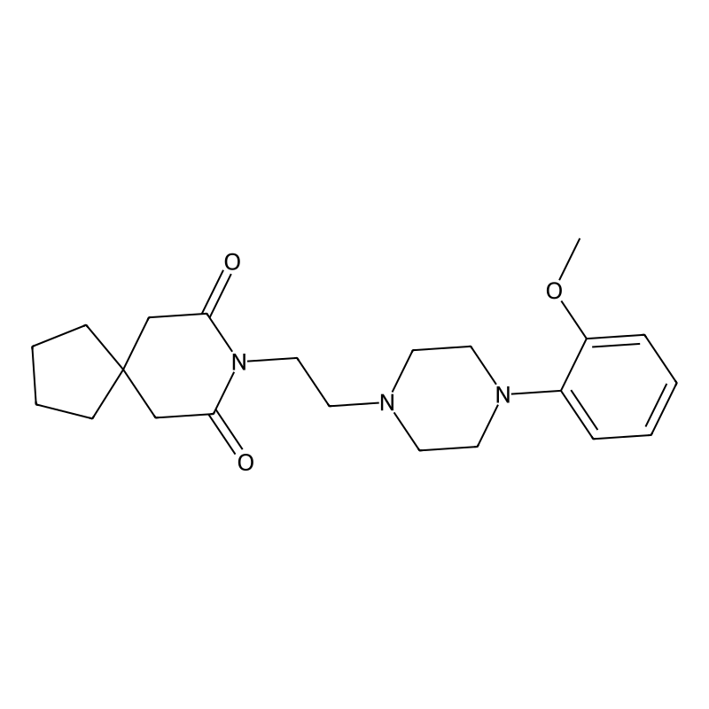 8-Azaspiro[4.5]decane-7,9-dione, 8-[2-[4-(2-methoxyphenyl)-1-piperazinyl]ethyl]-