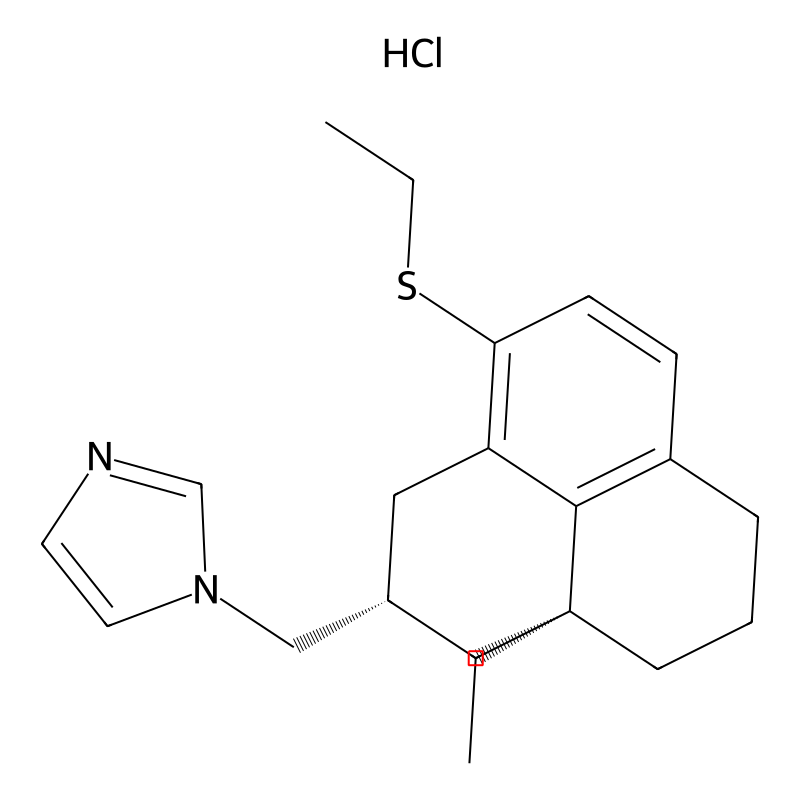 1-((3alpha-Ethyl-9-(ethylthio)-2,3,3alpha,4,5,6-hexahydro-1H-phenalen-2-yl)methyl)-1H-imidazole