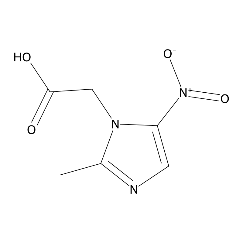 2-Methyl-5-nitroimidazol-1-ylacetic acid