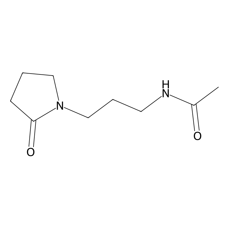 N-[3-(2-oxopyrrolidin-1-yl)propyl]acetamide