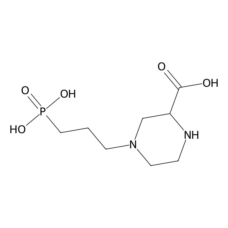 4-(3-Phosphonopropyl)piperazine-2-carboxylic acid