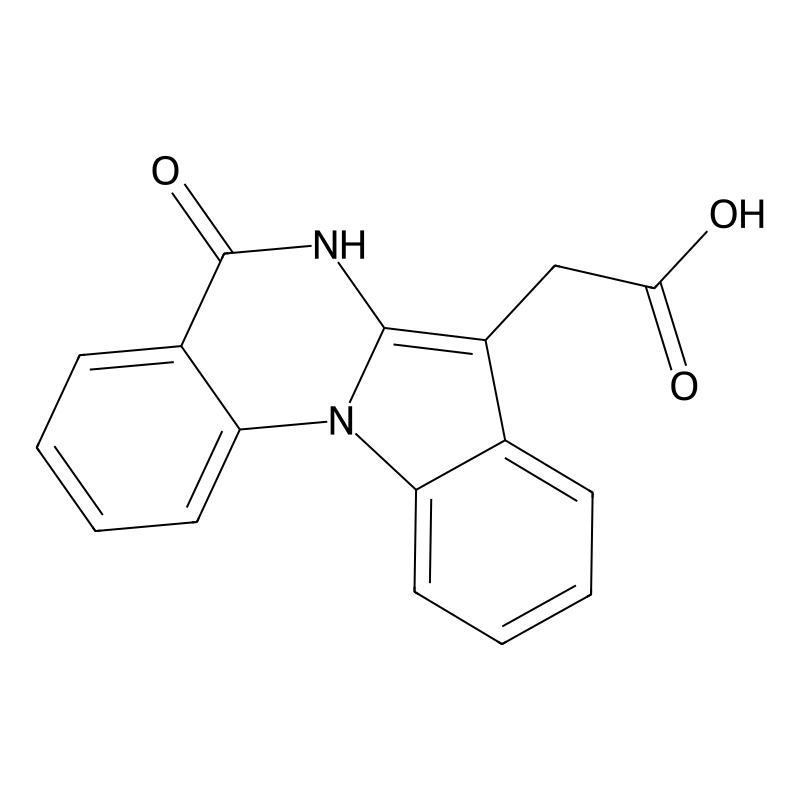 (5-Oxo-5,6-dihydro-indolo[1,2-A]quinazolin-7-YL)-acetic acid