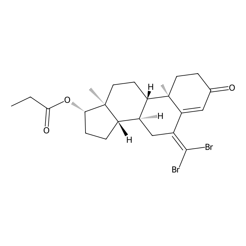 6-(Dibromomethylene)-17beta-hydroxy-androst-4-en-3...