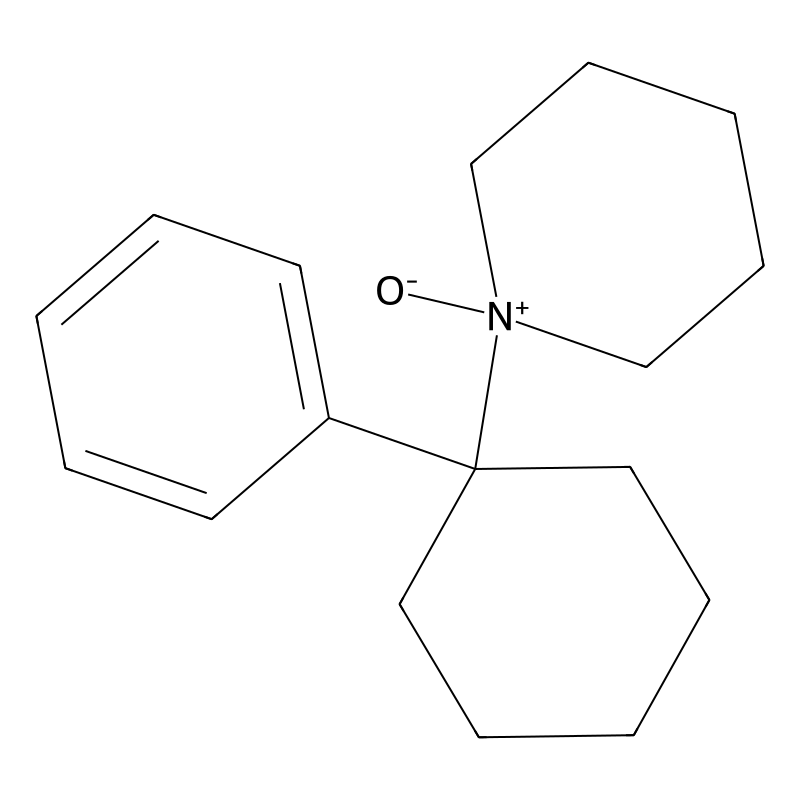 Piperidine, 1-(1-phenylcyclohexyl)-, 1-oxide