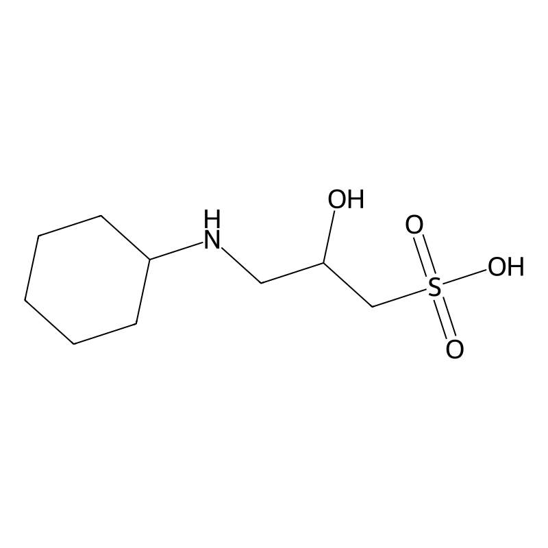 3-(Cyclohexylamino)-2-hydroxy-1-propanesulfonic ac...